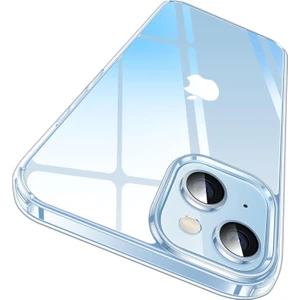 Apple Iphone 14 Plus Kılıf Space Kapak Darbe Emici Kamera Korumasız Şeffaf Silikon Kılıf