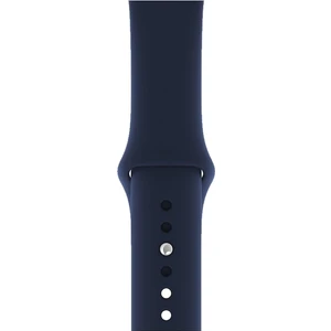 Apple Watch Seri 1/2/3/4/5/6/7/8/se/ultra 38MM 40MM 41MM Kordon Kayış Bileklik Klasik Silikon Dark Blue