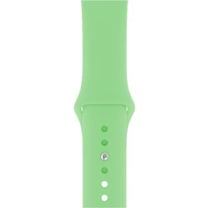 Apple Watch Seri 1/2/3/4/5/6/7/8/se/ultra 38MM 40MM 41MM Kordon Kayış Bileklik Klasik Silikon Yeşil