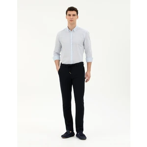 Pierre Cardin Erkek Lacivert Slim Fit Jogger Kanvas Pantolon 50284271-VR033