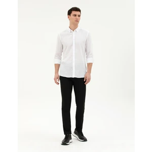 Pierre Cardin Erkek Siyah Slim Fit Jogger Kanvas Pantolon 50284271-VR046
