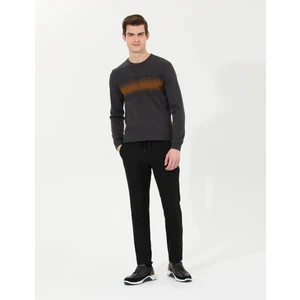 Pierre Cardin Erkek Siyah Slim Fit Kanvas Pantolon 50255365-VR046