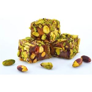 File Antep Fıstığı Kaplı Ballı Antep Fıstıklı Lokum 500g