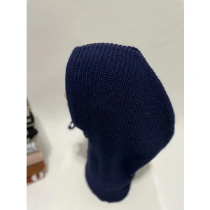 Triko Örgü Bere Başlık | Bağcıklı Kapşonlu Bere-Laci