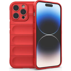 iPhone 14 Pro Max Kılıf Optimum Lens Çerçeveli Silikon Kapak