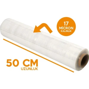 Eşya Palet Streç Film 2kg 300MT 50CM 17 Mikron 1 Adet