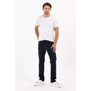 Digital Jeans Fermuarlı Yüksek Bel Lacivert Kot Pantolon