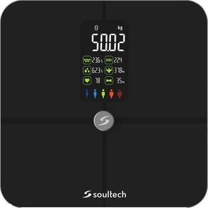 AT001S WellDone Bluetooth Smart Body Fat Siyah Baskül