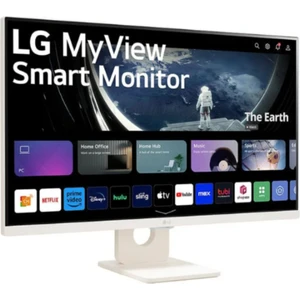 Lg Myview 27SR50F-W 27 Inç  Fhd 60Hz 14MS Webos IPS Smart Monitör
