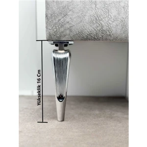 Legend Krom Mobilya Koltuk Ayağı Chester Komidin Tv Ünitesi Vestiyer Ayağı 16 cm 1 Adet