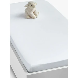 %100 Organik Pamuk Penye Lastikli Çarşaf - 60X120