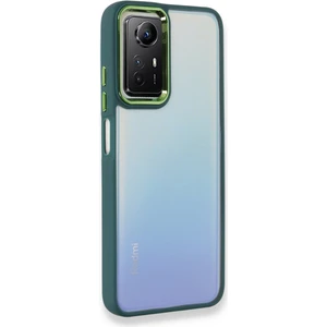 Xiaomi Redmi Note 12S Kılıf Dora Kapak - Haki Yeşil 300099