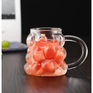 Lola Borosilikat Kulplu Üzüm Bardak