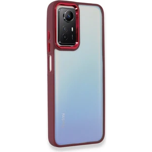 Xiaomi Redmi Note 12S Kılıf Dora Kapak - Kırmızı 300099