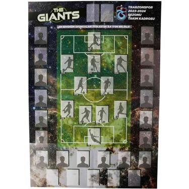 Mythos Cards The Giants Trabzonspor Dev Poster ve Çıkartma Fiyatı
