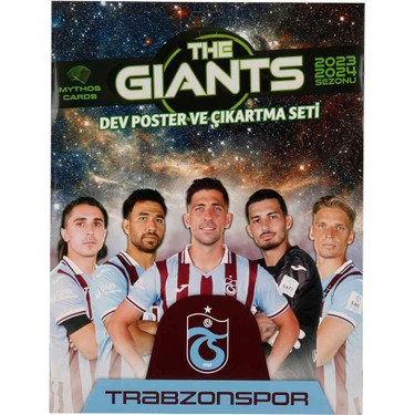 Mythos Cards The Giants Trabzonspor Dev Poster ve Çıkartma Fiyatı