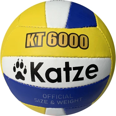 Katze KT6000 Voleybol Topu El Dikişli Mavi Beyaz Fiyatı