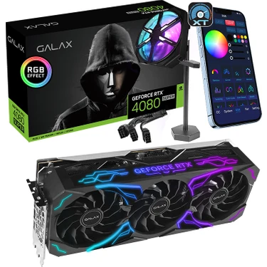 GALAX GeForce RTX 4080 SUPER SG 1-Click OC 16GB GDDR6X 256 Bit DLSS 3 Ekran Kartı