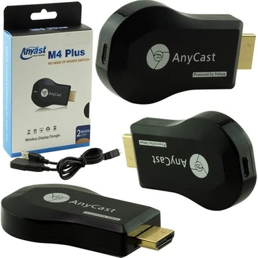 Anycast M4 Plus HDMI Görüntü Ses Aktarıcı Kablosuz Ses ve Görüntü Aktarıcı HDMI