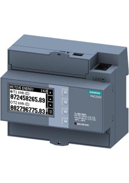 PAC2200 Modbus-Tcp Haberleşmeli Enerji Ölçer