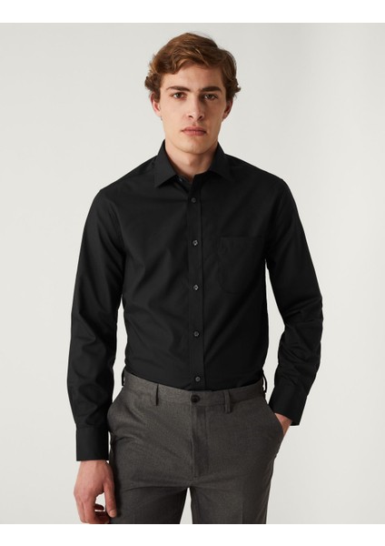 3'lü Uzun Kollu Slim Fit Gömlek Seti modelleri