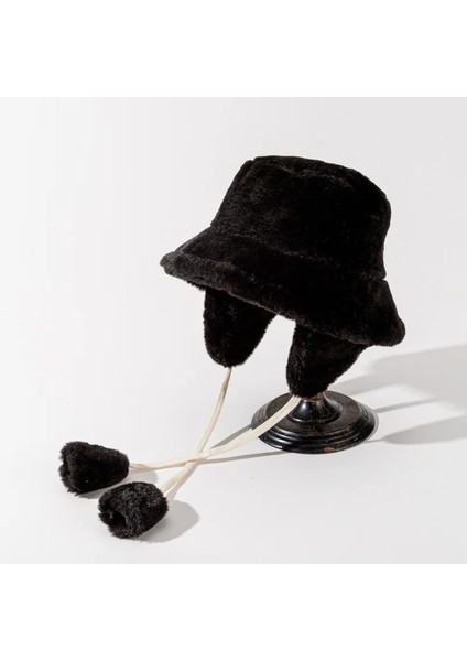 Bombacı Kış Sıcak Kova Şapka Şapka Kadınlar Için Golf Kap Yürüyüş Şapkası Kürk Şapka Kış Şapka Varil Kap Pamuklu Kumaş Kulak Koruyucu Kap (Yurt Dışından) fiyatları