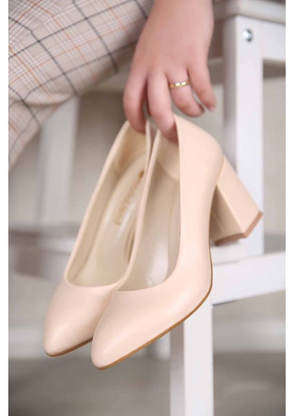 Kadın Topuklu Ayakkabı TEN CİLT fiyatları