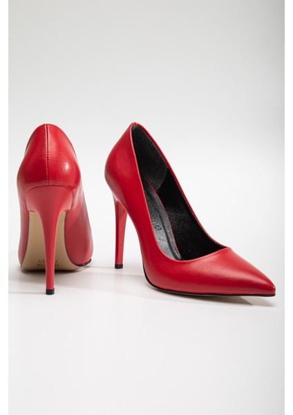 Kadın Stiletto Kırmızı Cilt fiyatları