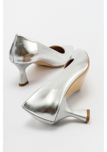 Kadın Stiletto Ayakkabı GÜMÜŞ ZRA fırsatları