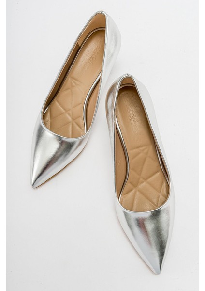 Kadın Stiletto Ayakkabı GÜMÜŞ ZRA indirimleri