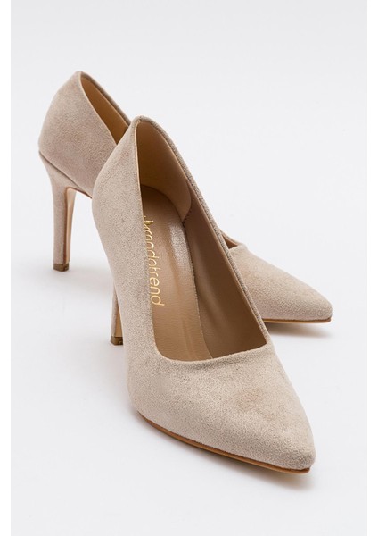 Kadın Stiletto Ten Süet
