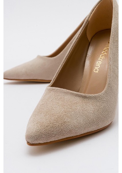 Kadın Stiletto Ten Süet