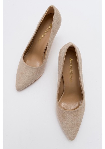 Kadın Stiletto Ten Süet