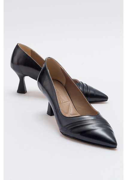 Kadın Topuklu Ayakkabı Siyah Zra