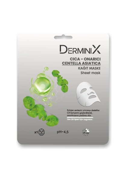 Cica Onarıcı Kağıt Maske modelleri