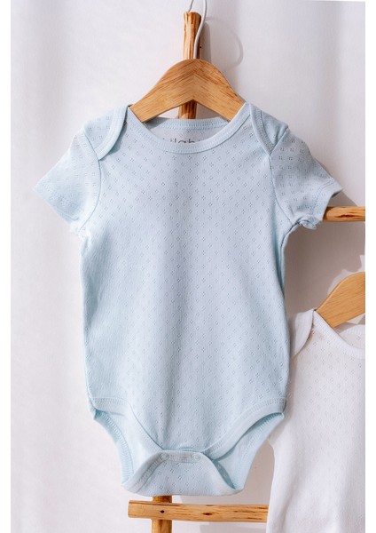 Organik Pamuk Kısa Kollu Bebek Body Seti 3lü Jakarlı Tasarım Rahat Kullanım fırsatları