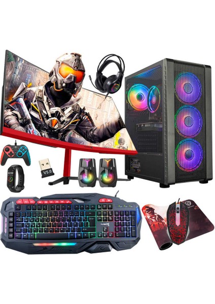 TX5142 Intel Core I5 8400 16GB Ram 512GB SSD 4gb GTX750TI Gddr5 23.6 100Hz Curved Freedos Bilgisayar