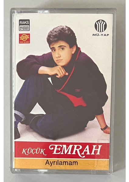 Küçük Emrah – Ayrılamam Kaset (Orjinal Kağıt Dönem Baskı)