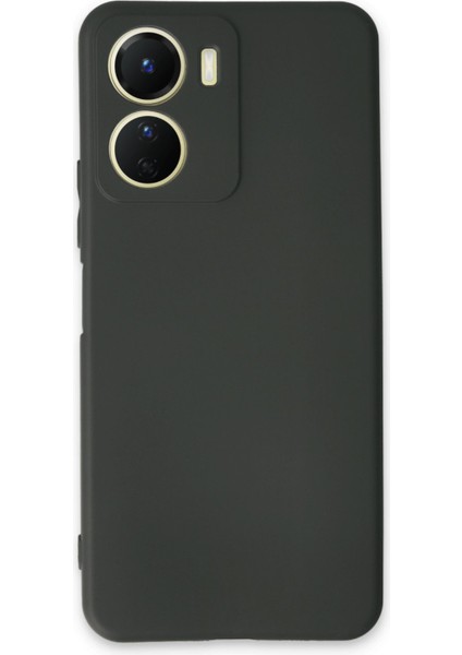 Vivo Y16 Kılıf First Silikon - Koyu Yeşil 300099
