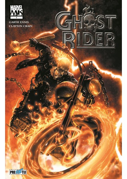 Ghost Rider: Lanetlenmeye Giden Yol - Bölüm 1 - Garth Ennis