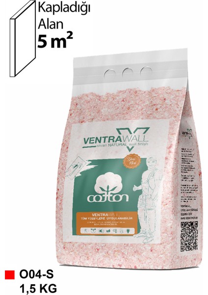 Ventrawall - Isı Ve Ses Yalıtımlı Sürülen Duvar Kağıdı | Kendinden Yapışkanlı | Turuncu | O04 -1,5 Kg | 5m² fiyatları