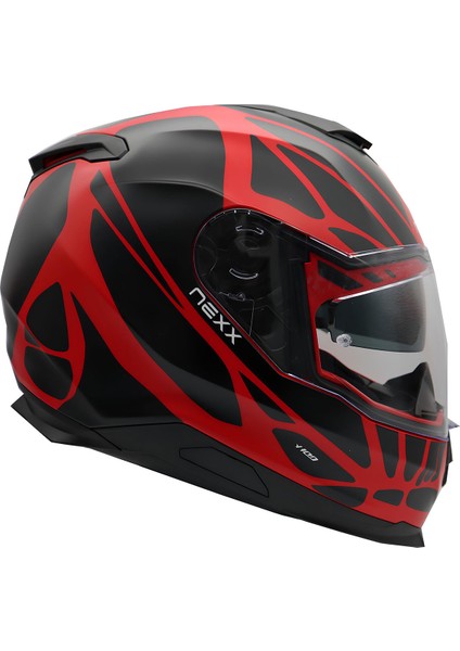 Y.100 B-Sıde Mat Siyah-Kırmızı Kask fiyatları