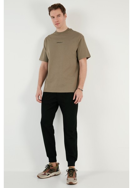 Pamuklu Relaxed Fit Sıfır Yaka T Shirt Erkek T Shirt 5902702 fiyatları