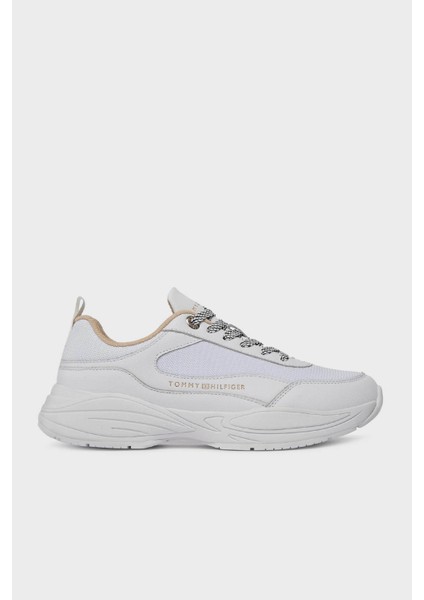 Deri Sneaker Ayakkabı Kadın Ayakkabı FW0FW07708 Ybs