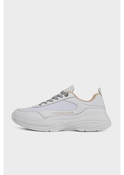 Deri Sneaker Ayakkabı Kadın Ayakkabı FW0FW07708 Ybs