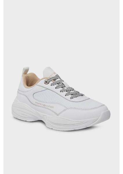 Deri Sneaker Ayakkabı Kadın Ayakkabı FW0FW07708 Ybs