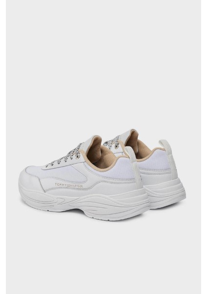 Deri Sneaker Ayakkabı Kadın Ayakkabı FW0FW07708 Ybs