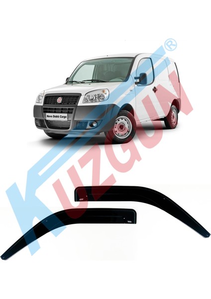 Fıat Doblo I 2001-2010 Model 2-Li Cam Rüzgarlığı Kuzgun