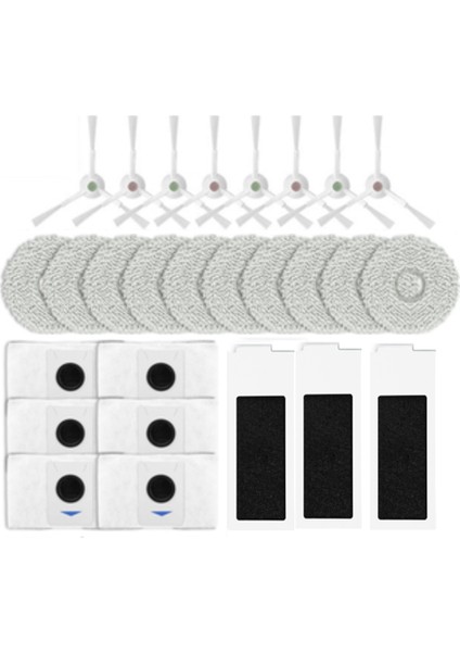 Ecovacs Deebot T20/T20MAX/T20PRO/X1 OMNI/T10 Omni ile Uyumlu Aksesuarlar (Yurt Dışından)