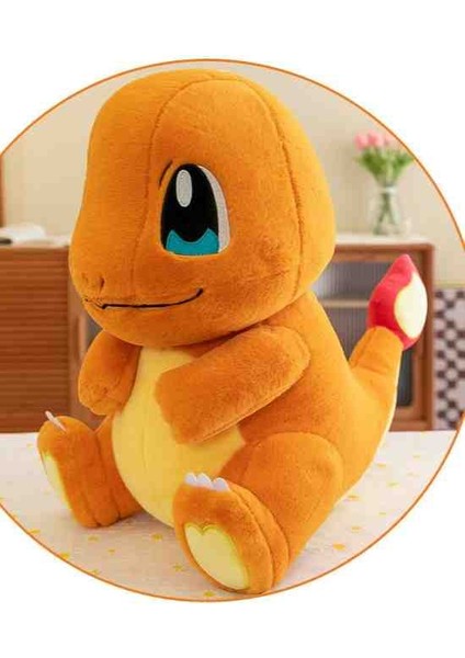 Charmander 50CM Extra Büyük ve Tüylü Pokemon Peluş Oyuncak Figür indirimleri